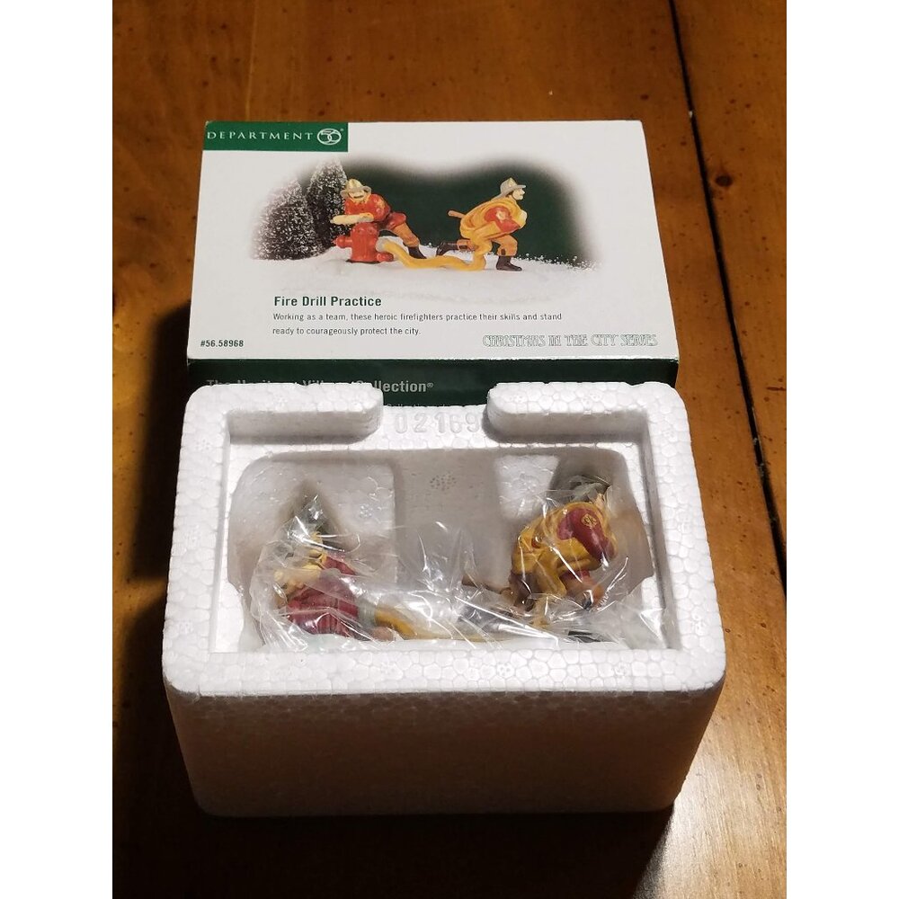 "Fire Drill Practice" #58968 Christmas In The City Series -Retired-